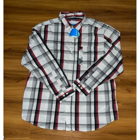 Columbia Other - Mens NWT Columbia Plaid Button Up Long‎ Sleeve Shirt